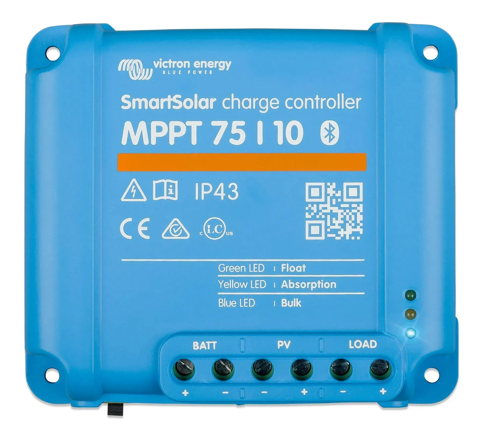 Victron Energy SmartSolar MPPT 75V 10 Amp 12/24-Volt Solar Charge Controller ...