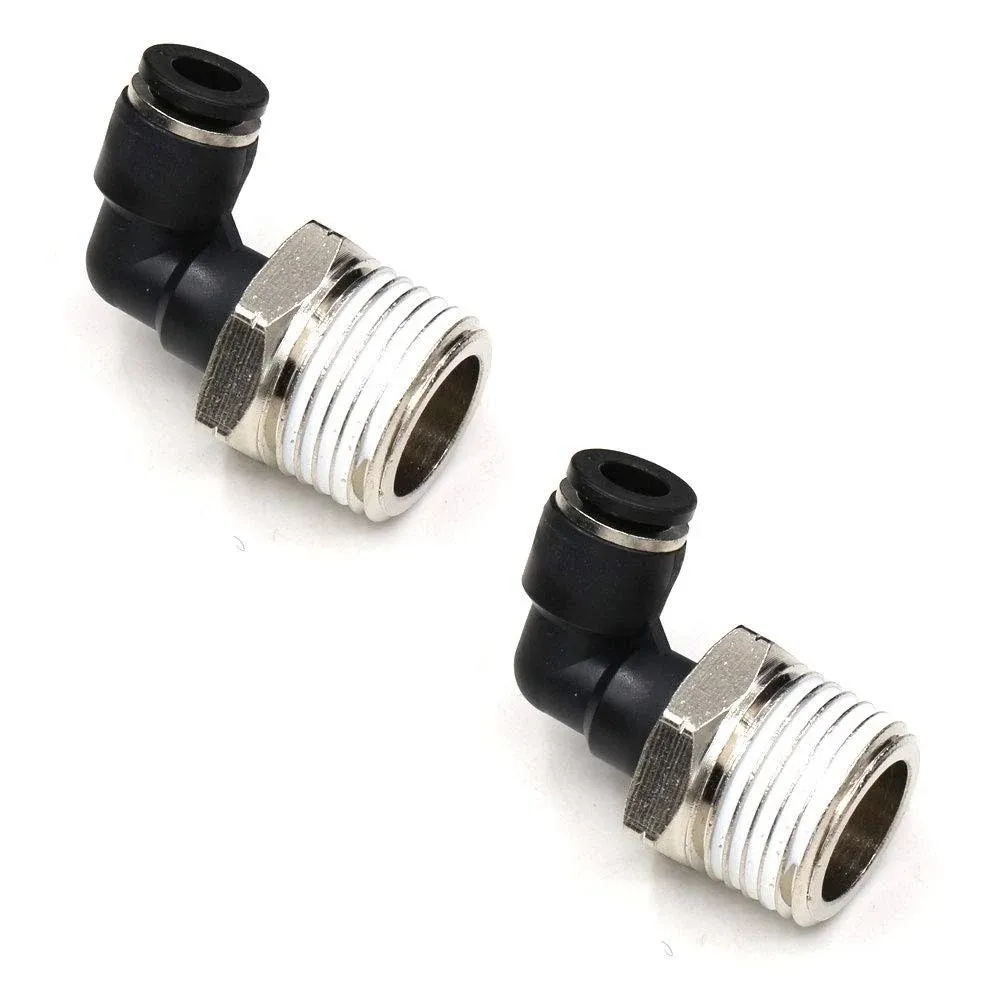 1/2 Elbow Male Airlines Push Fittings 90 Degree Push to Connect Fittings Air ...