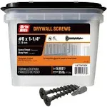 Grip-Rite #6 x 1-1/4-in Coarse Thread Drywall Screws (25-lb)