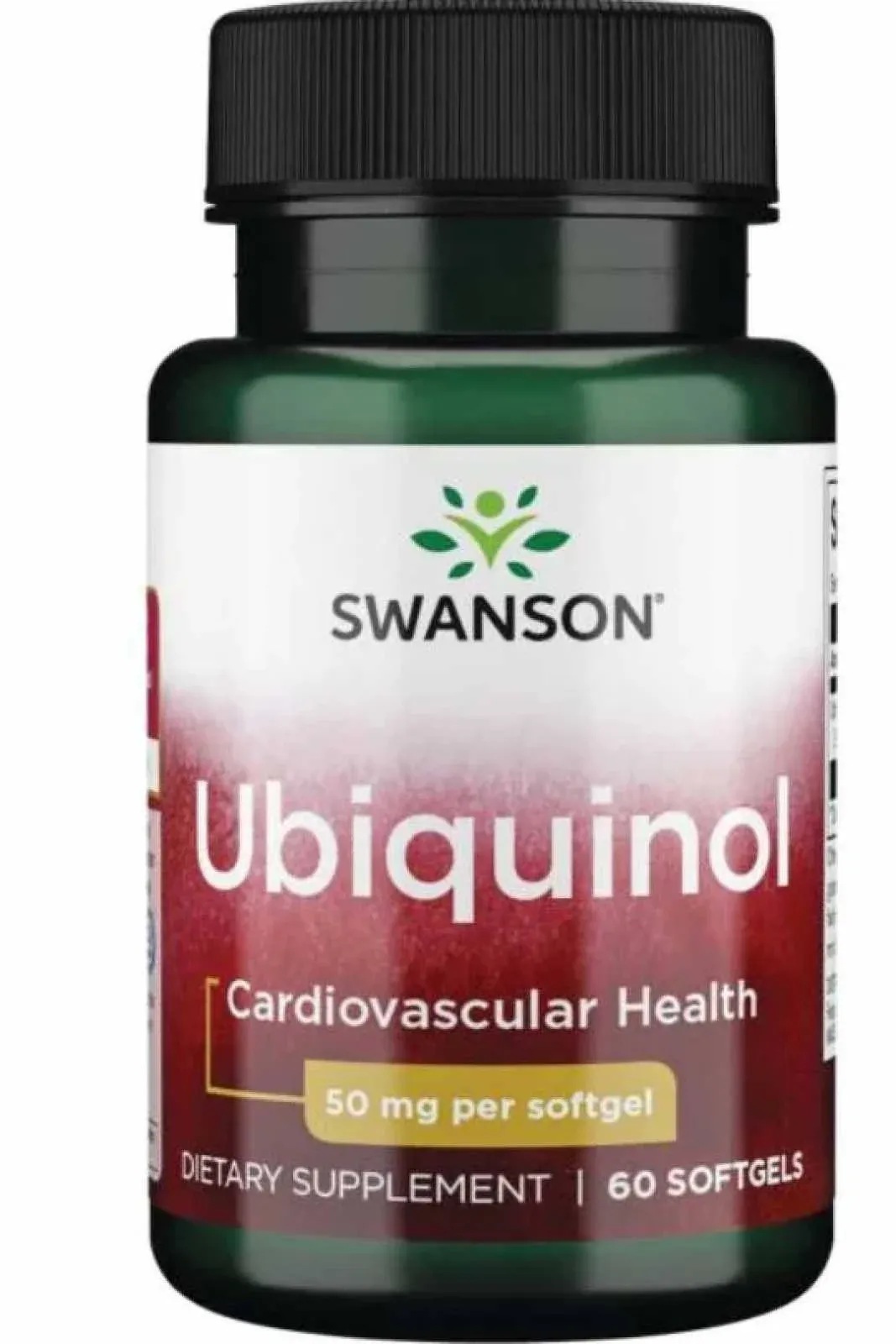 Swanson, Ubiquinol, 50 mg, 60 Cápsulas Softgel