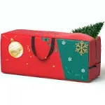 【New Upgrade】Christ<wbr/>mas Tree Storage Bag - 7.5 ft Heavy Duty 600D Polyester Ox...