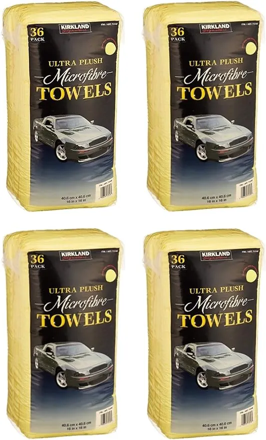 KIRKLAND Microfiber Towel 72 sheets (36 sheets x 2 pieces) 713160