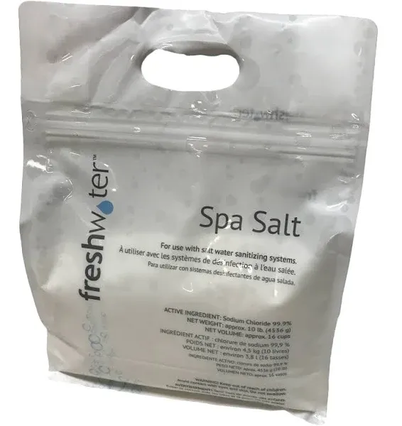 Freshwater Spa Salt 10 lb. Bag