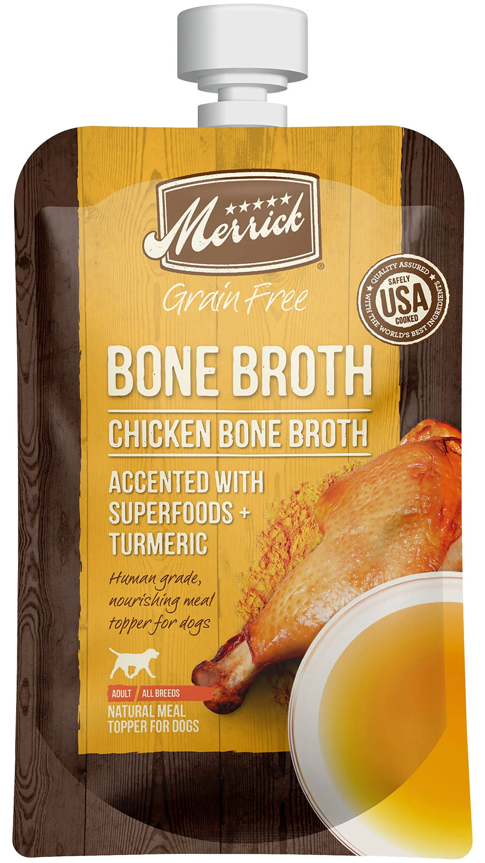 Merrick Chicken Bone Broth Grain-Free