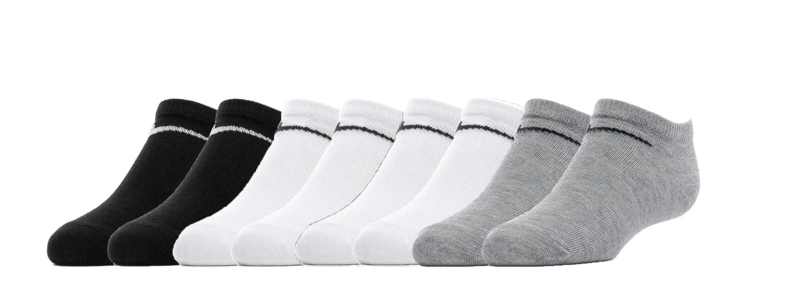 Nike Little Boys Lightweight No Show Socks 8 Pack