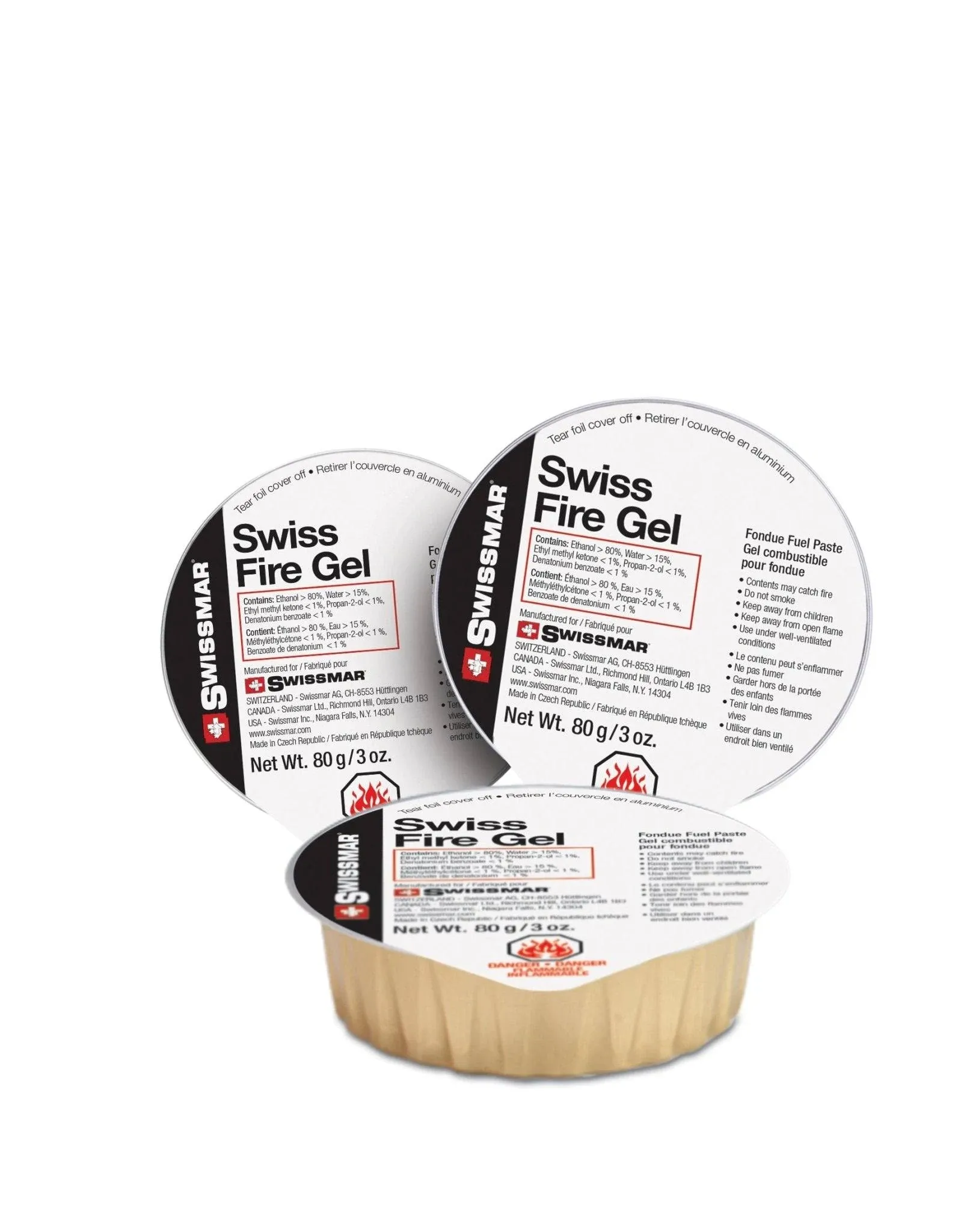 Swissmar Swiss Fire Gel - 3 Cans