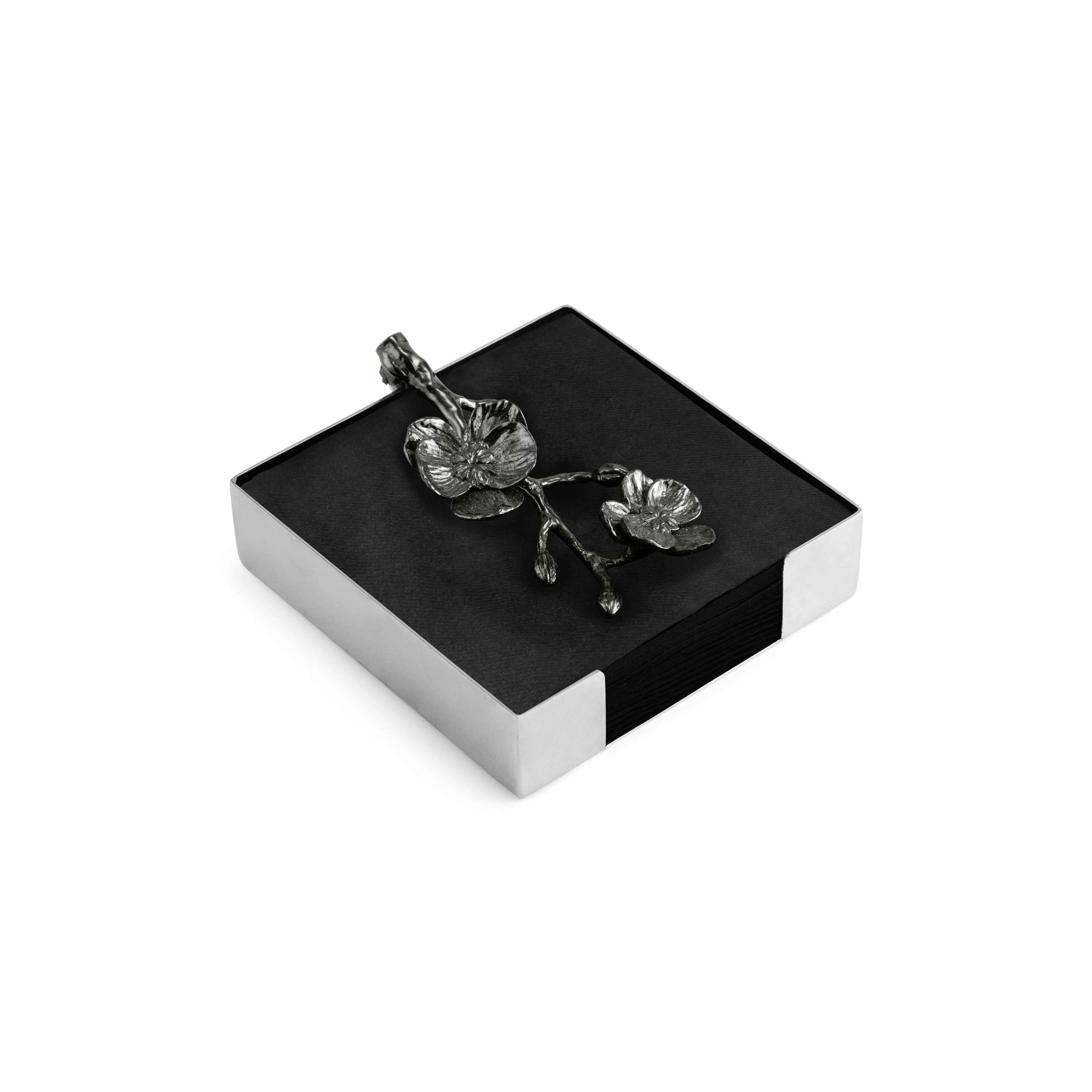 Michael Aram Black Orchid Cocktail Napkin Holder