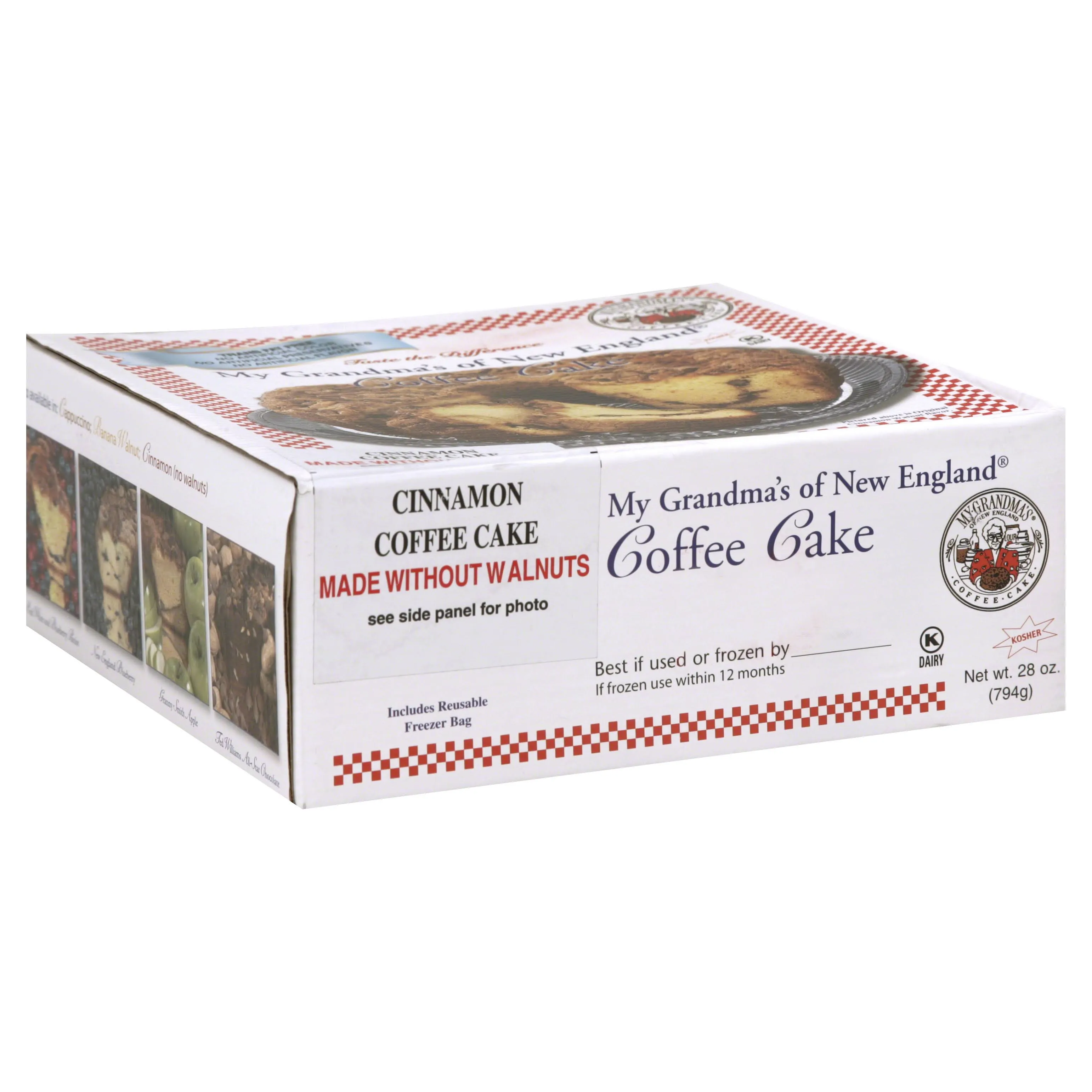 My Grandma's 28-oz Coffee Cake in Choice of Flavors