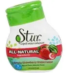 Stur Water Liquid Strawberry Watermelon 1.62 oz (Pack Of 6)