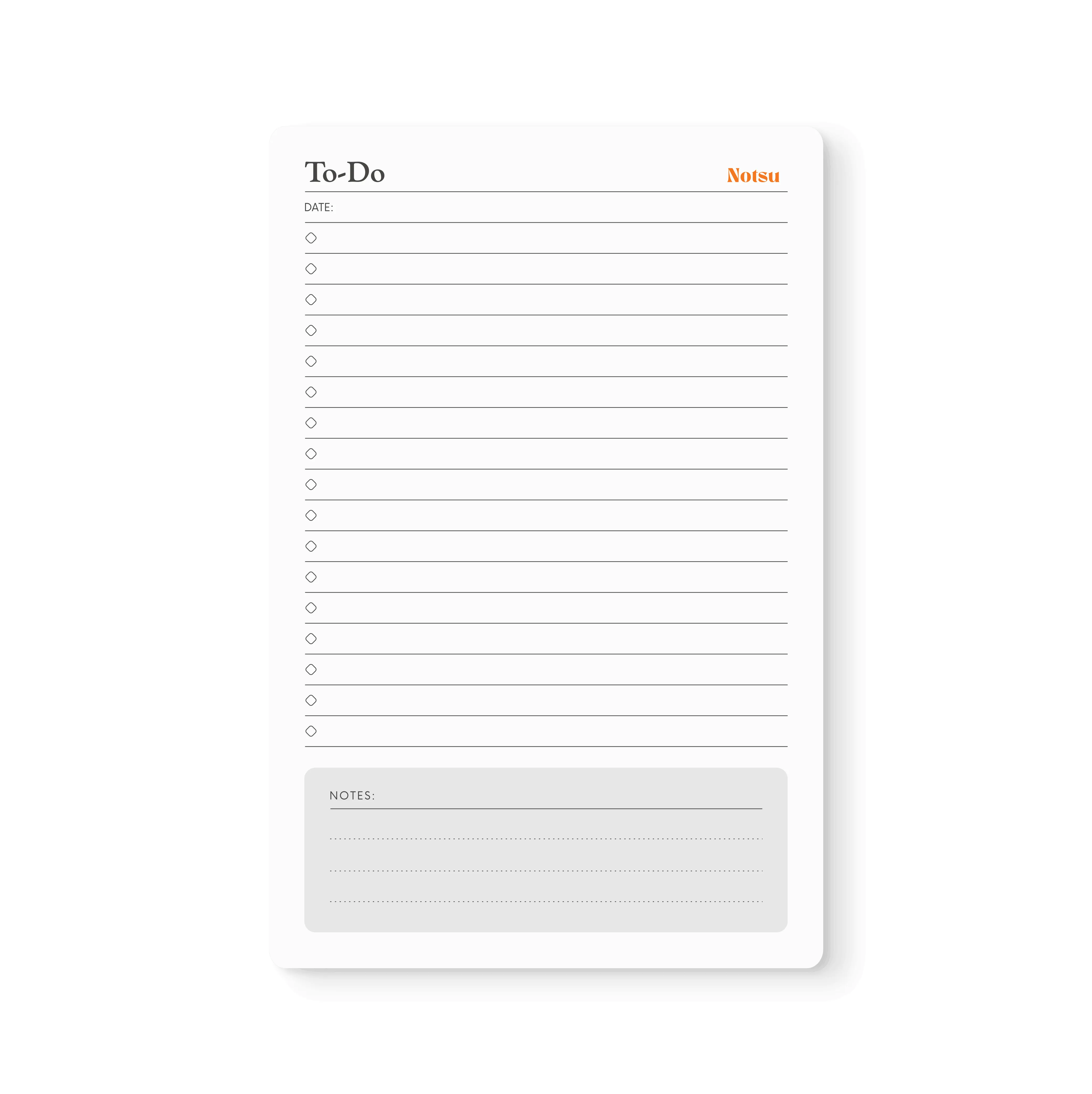 To-Do List Notepad (50 pages)