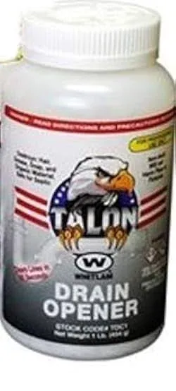 Whitlam Talon Drain Opener Non-Acidic and No Odor 1 Pound