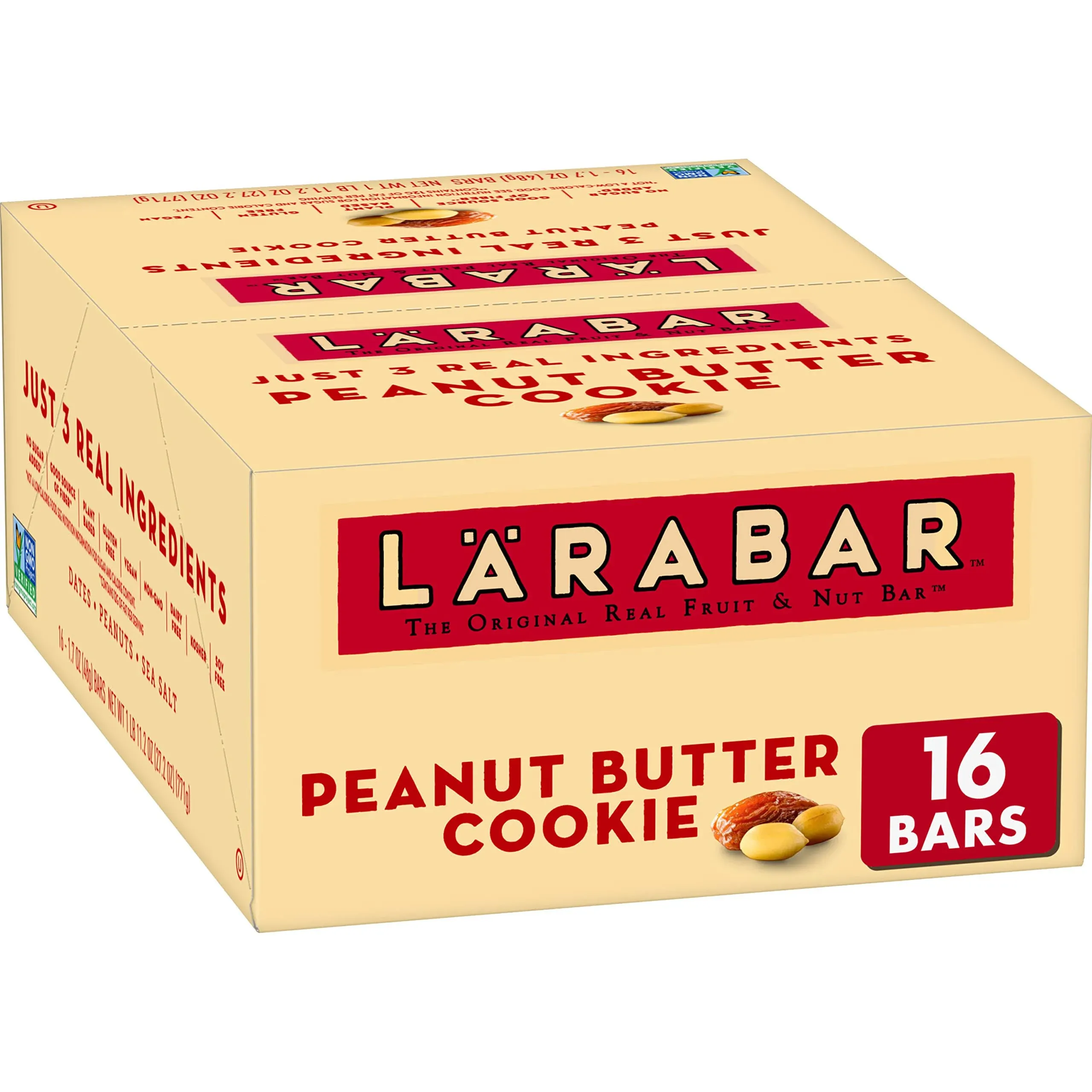 Larabar Peanut Butter Cookie Gluten Free Vegan Fruit & Nut