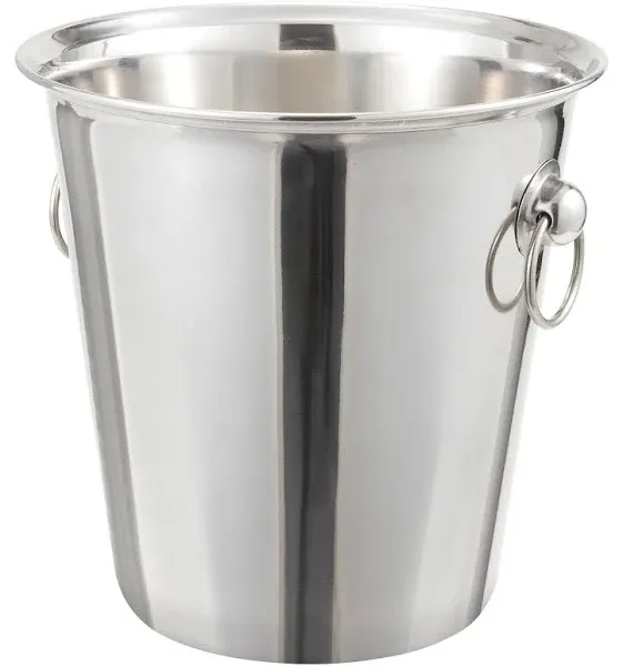 Winco WB-4 4 Quart Wine Bucket, Set of 6