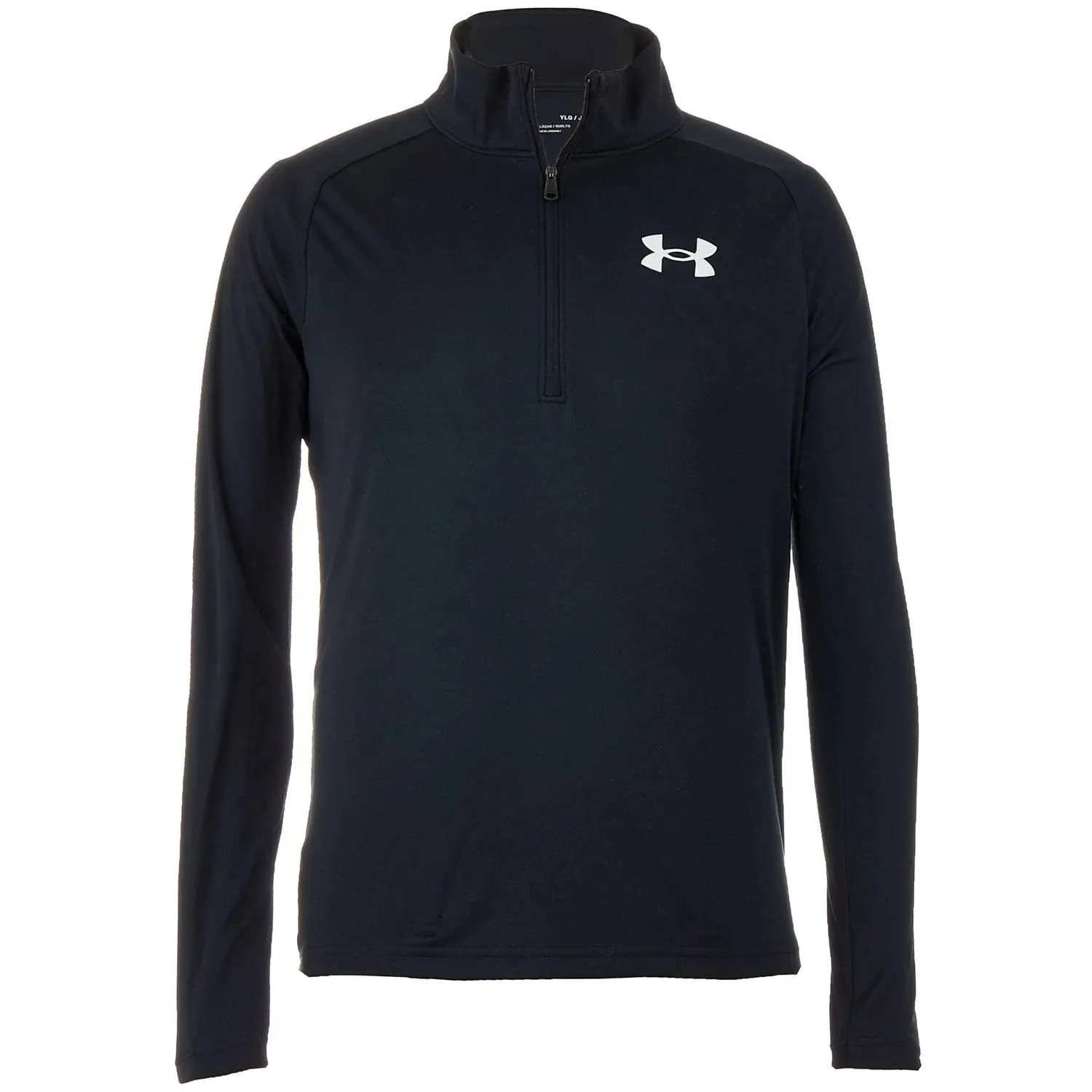 Under Armour Tech Big Logo 1/2 Zip - Boys - Black/White