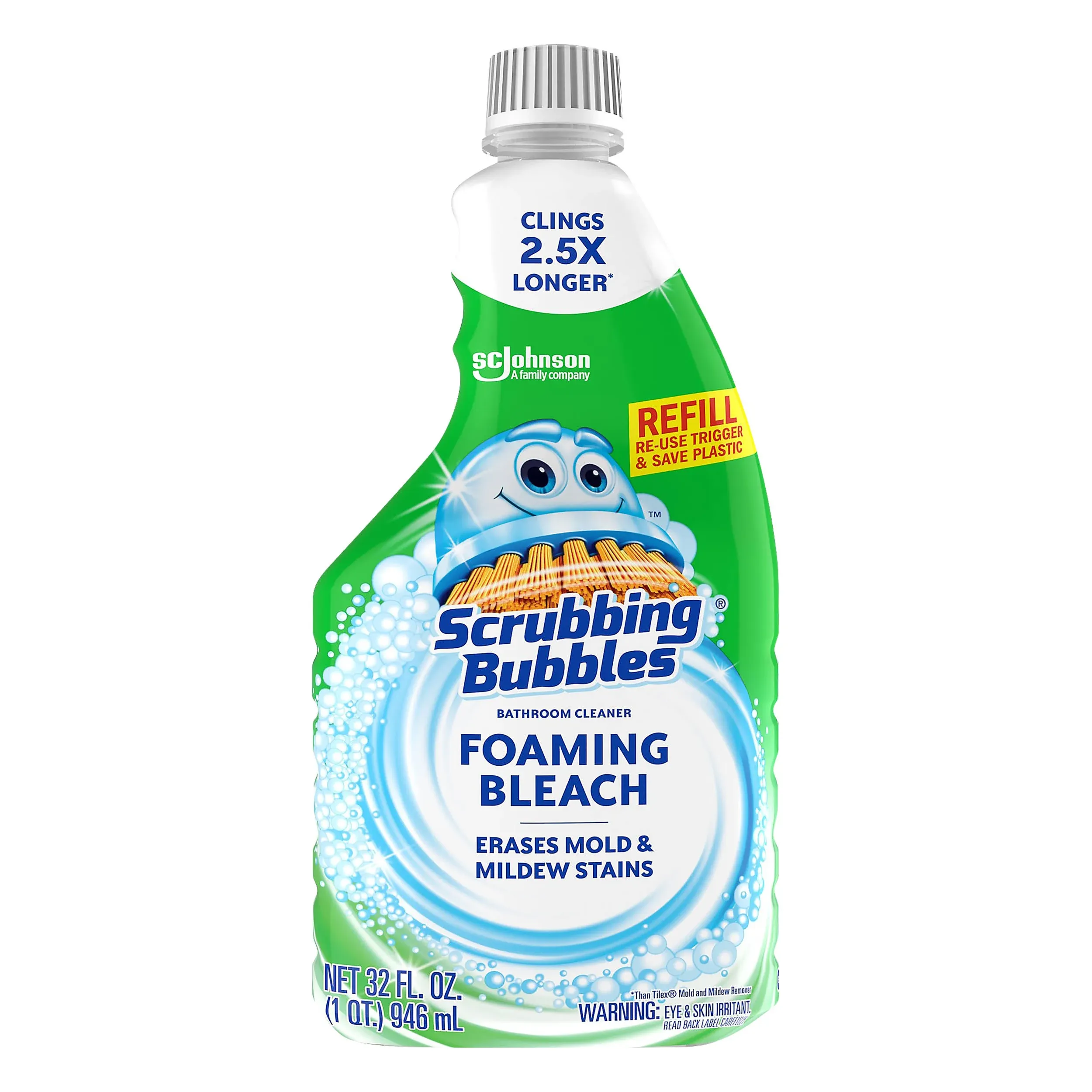 Scrubbing Bubbles Bathroom Cleaner Foaming Bleach