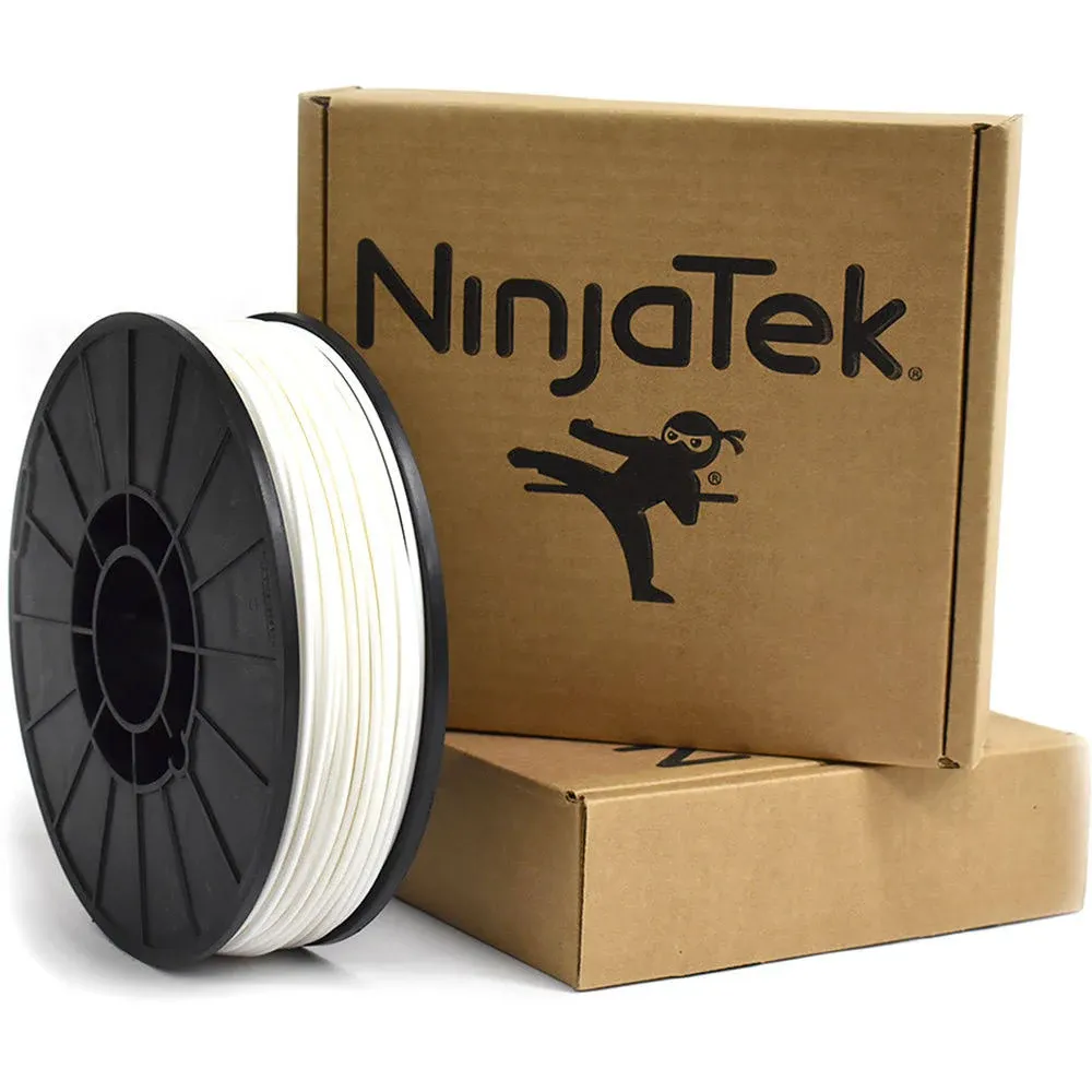 NinjaTek Cheetah TPU Filament, 3.00mm, 1kg, Snow