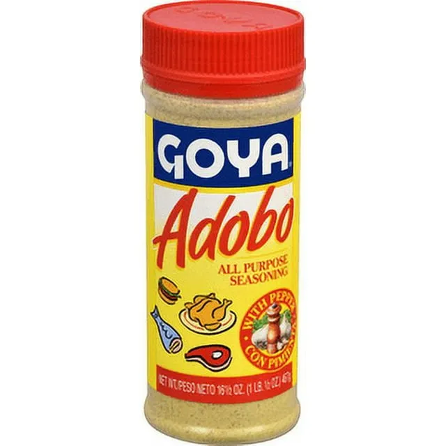 Goya Adobo Seasoning with Pepper - 8 oz. jar, 24 per case