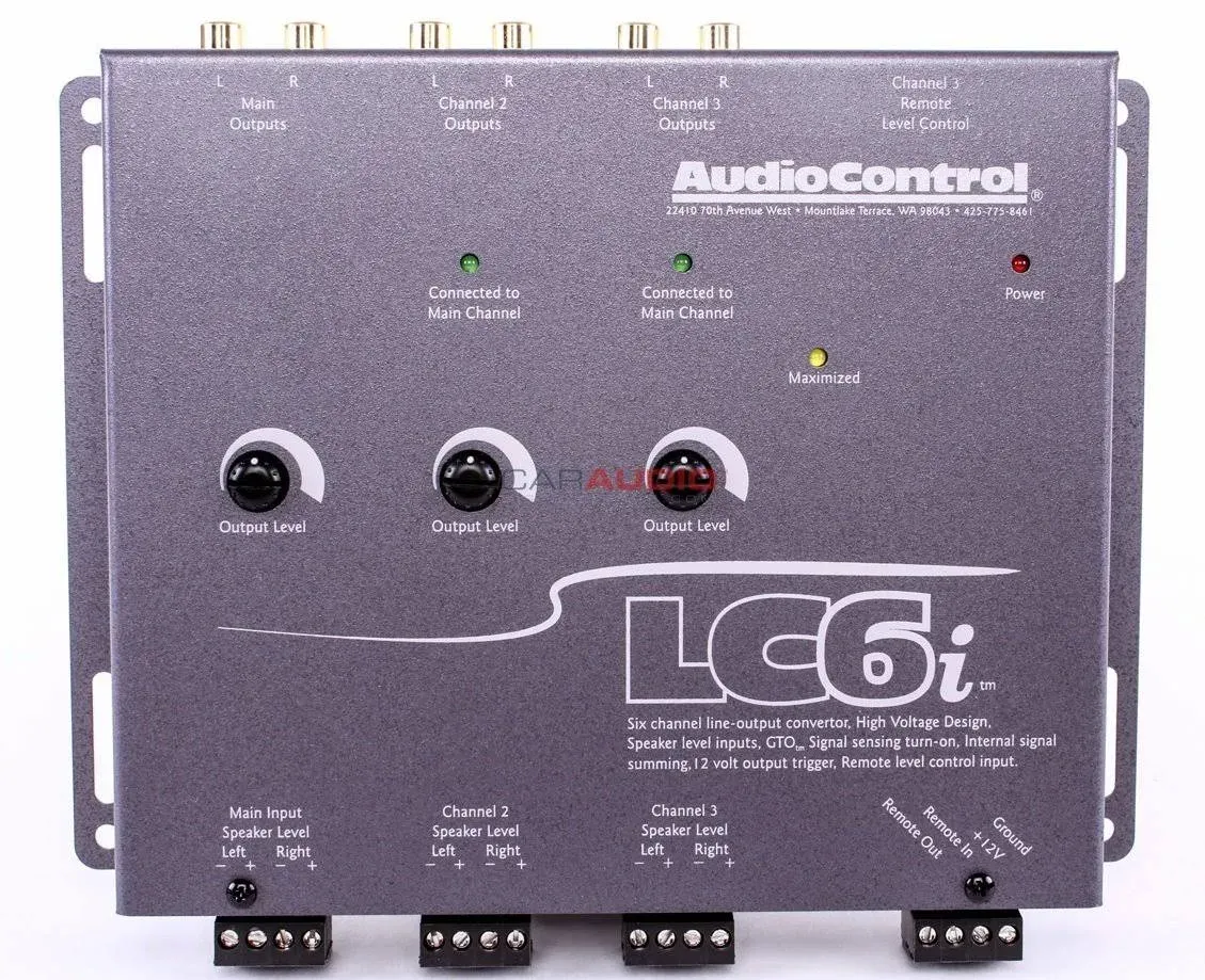 AudioControl LC6i 6-Channel Line Out Converter