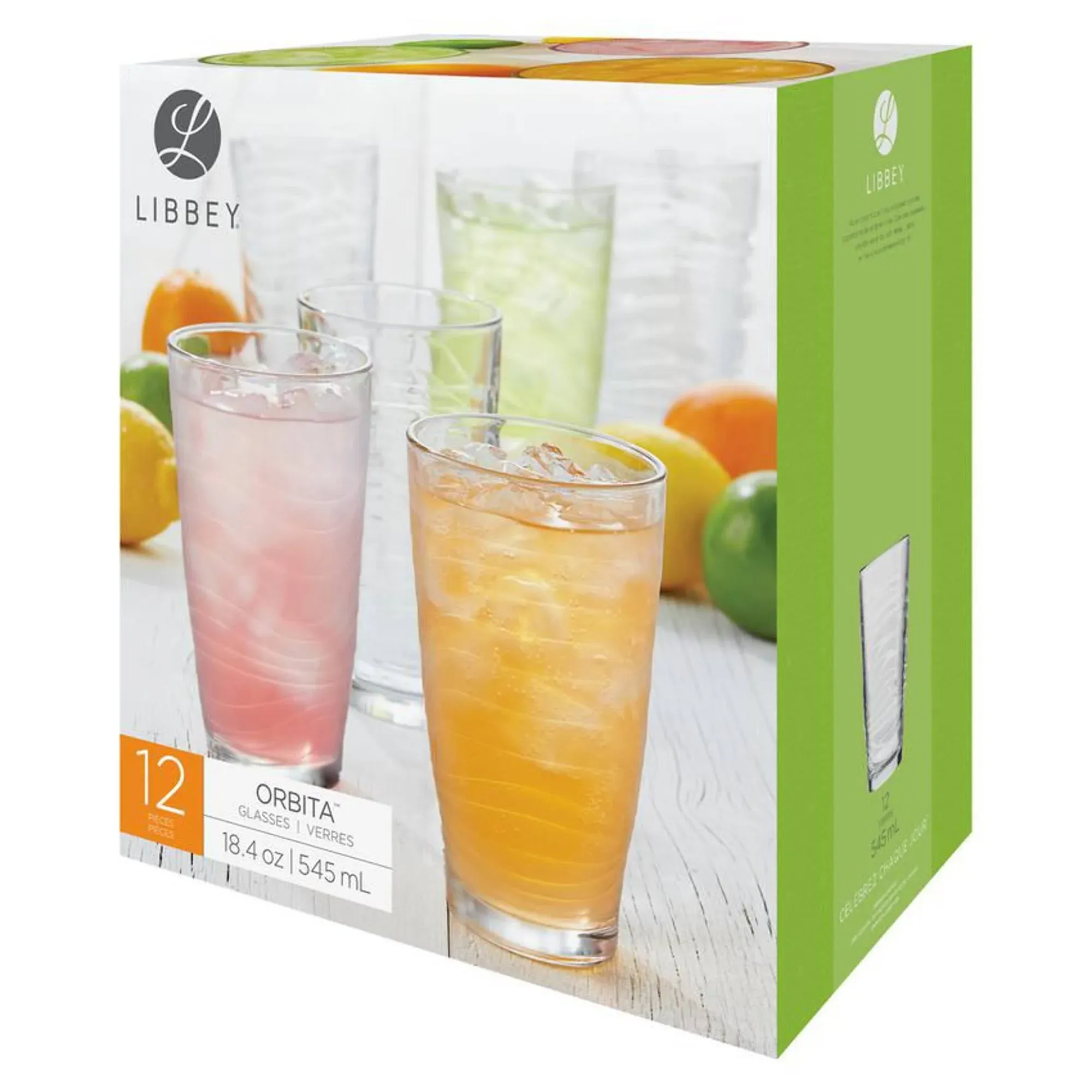 Libbey Orbita 12-pc. Cooler Glass Set