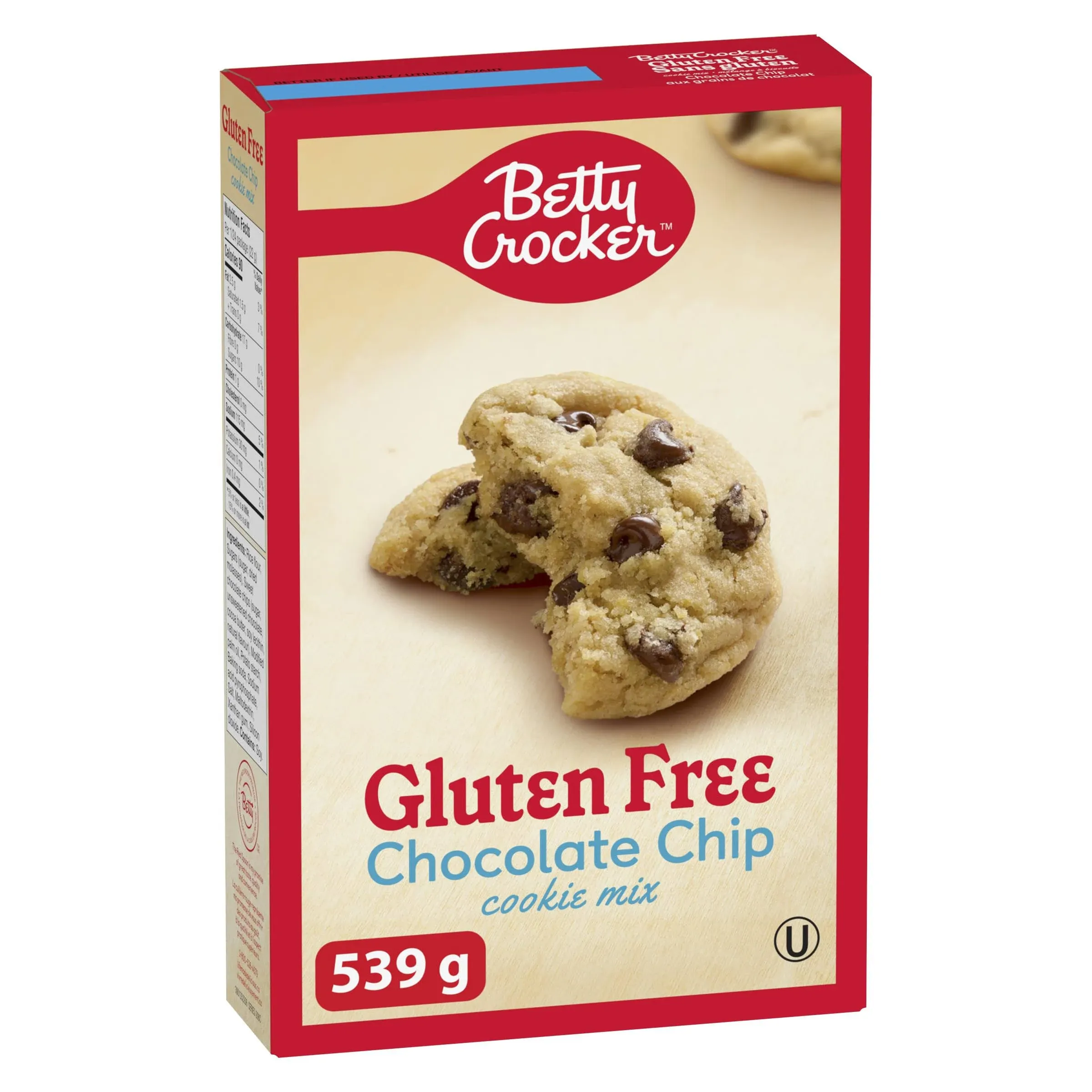 Betty Crocker Gluten Free Cookie Mix Chocolate Chip 539 Gram Imported from Canada