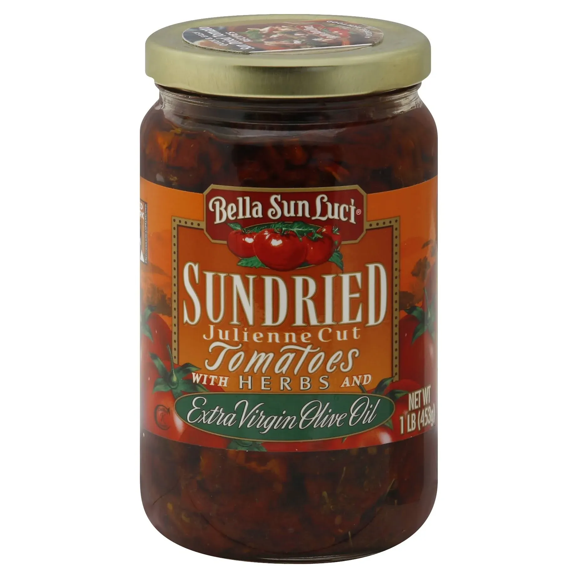 35 oz Bella Sun Luci Sun Dried Tomatoes Julienne Cut in Olive Oil