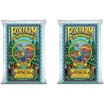 (2) FoxFarm Fx14000 Ocean Forest Garden Potting Soil Bags 6.3-6.8 PH 3 Cu ft