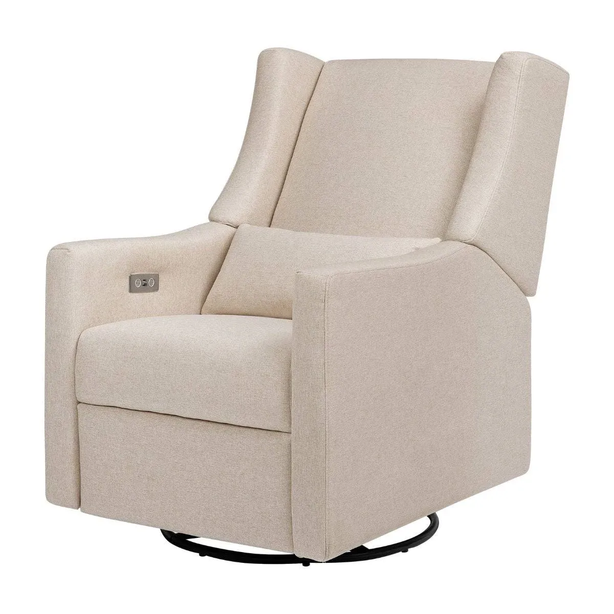 Babyletto Kiwi Glider Recliner Performance Navy Eco-Twill