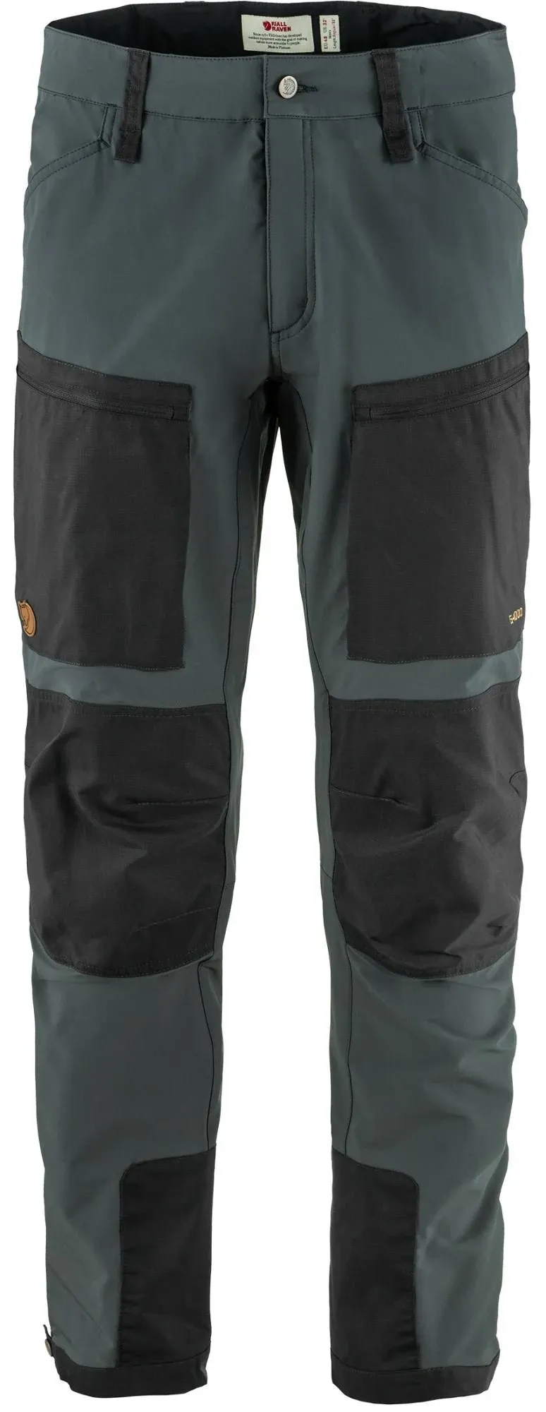 Fjallraven Keb Agile Trouser - Men's Basalt / Iron Grey 48 Long