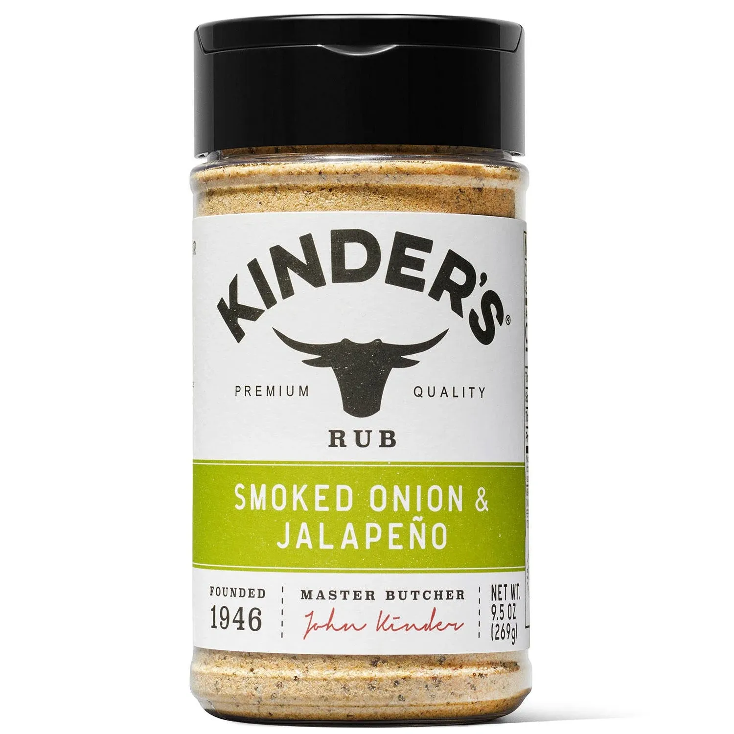 Kinder's Smoked Onion and Jalapeno Rub (9.5 Ounce)