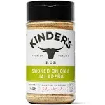 Kinder's Smoked Onion and Jalapeno Rub (9.5 Ounce)