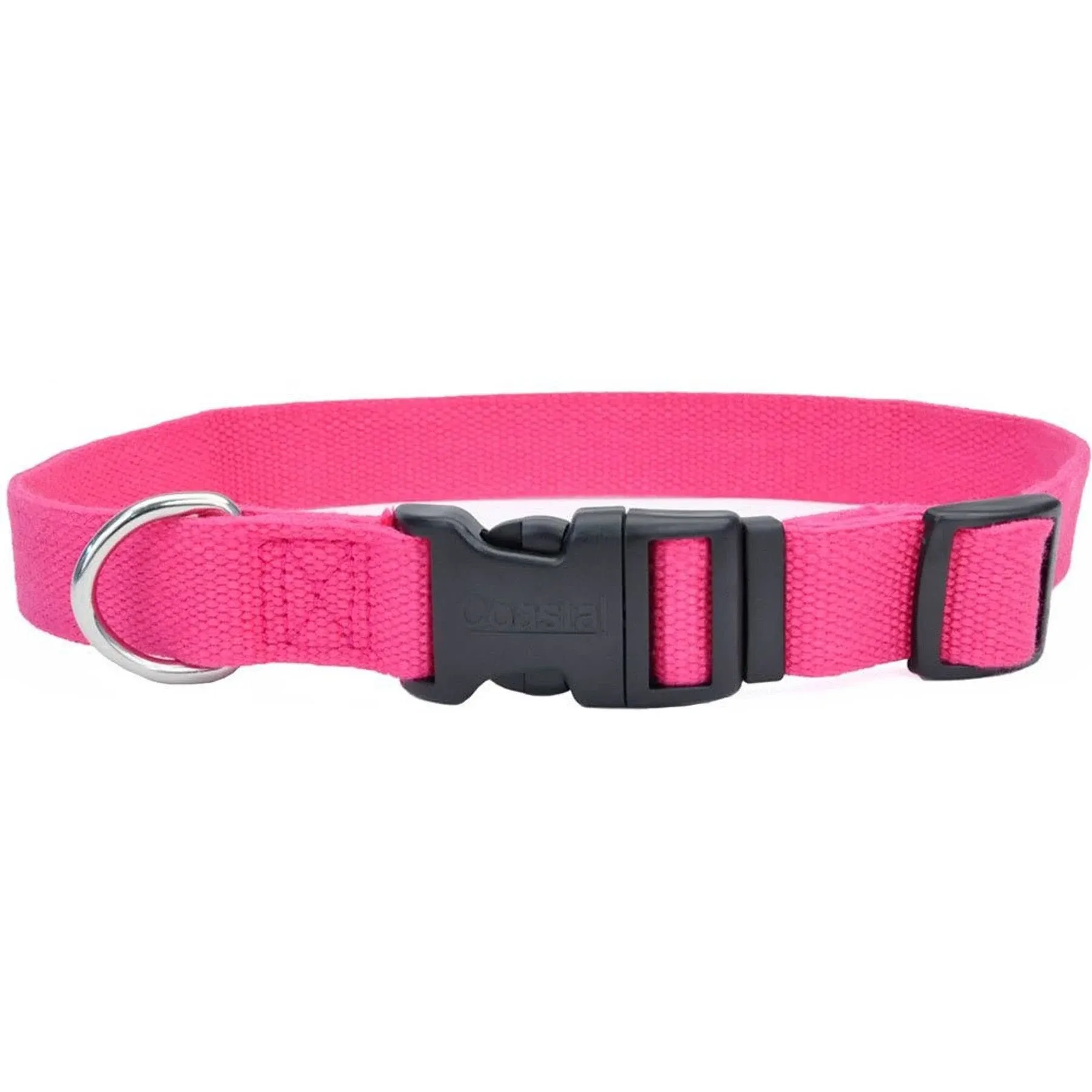 Coastal Pet 14301FUC New Earth Soy Adjustable Dog Collar Fuchsia