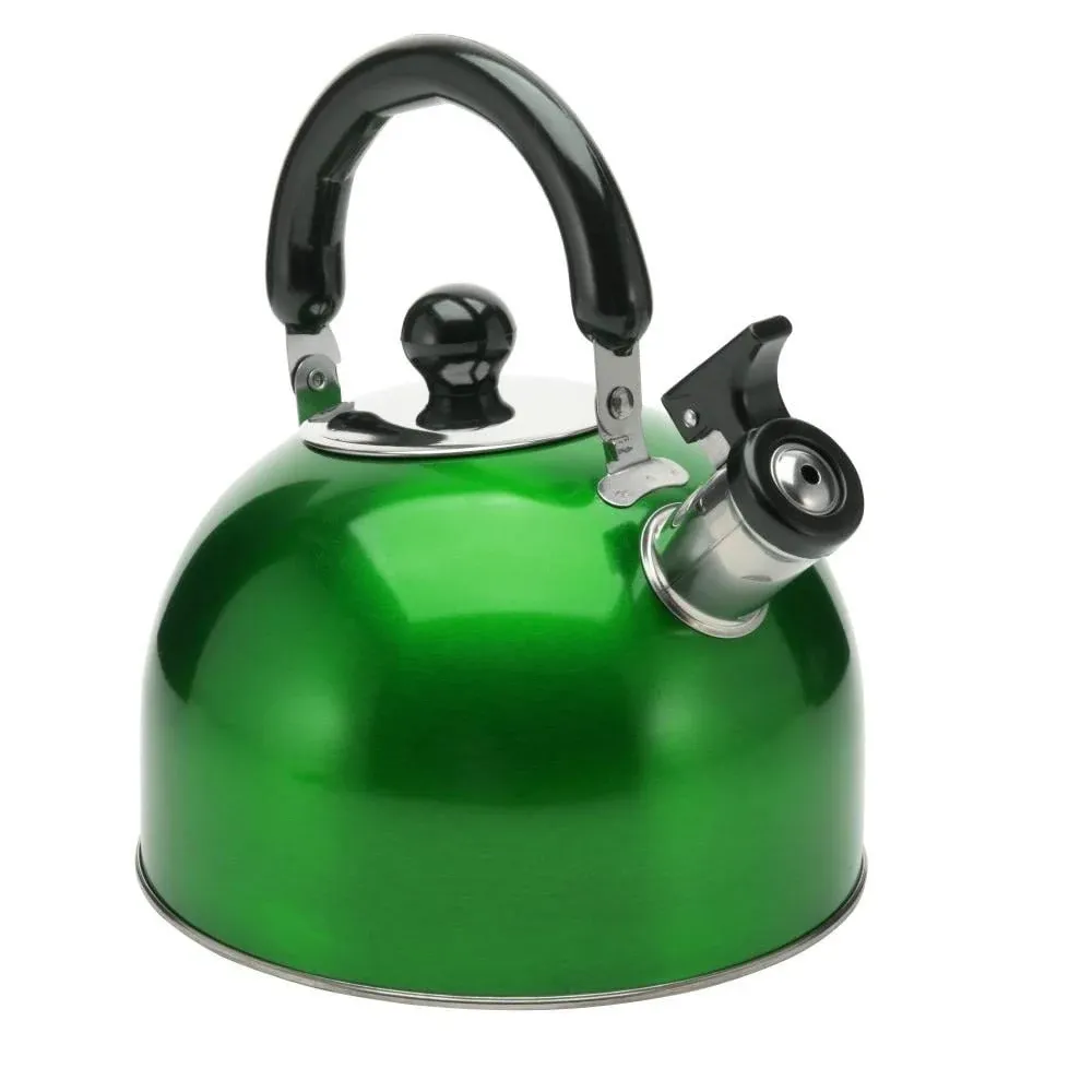 YBM Home Stainless Steel Stovetop Whistling Tea Kettle 3L, Induction Compatible ...