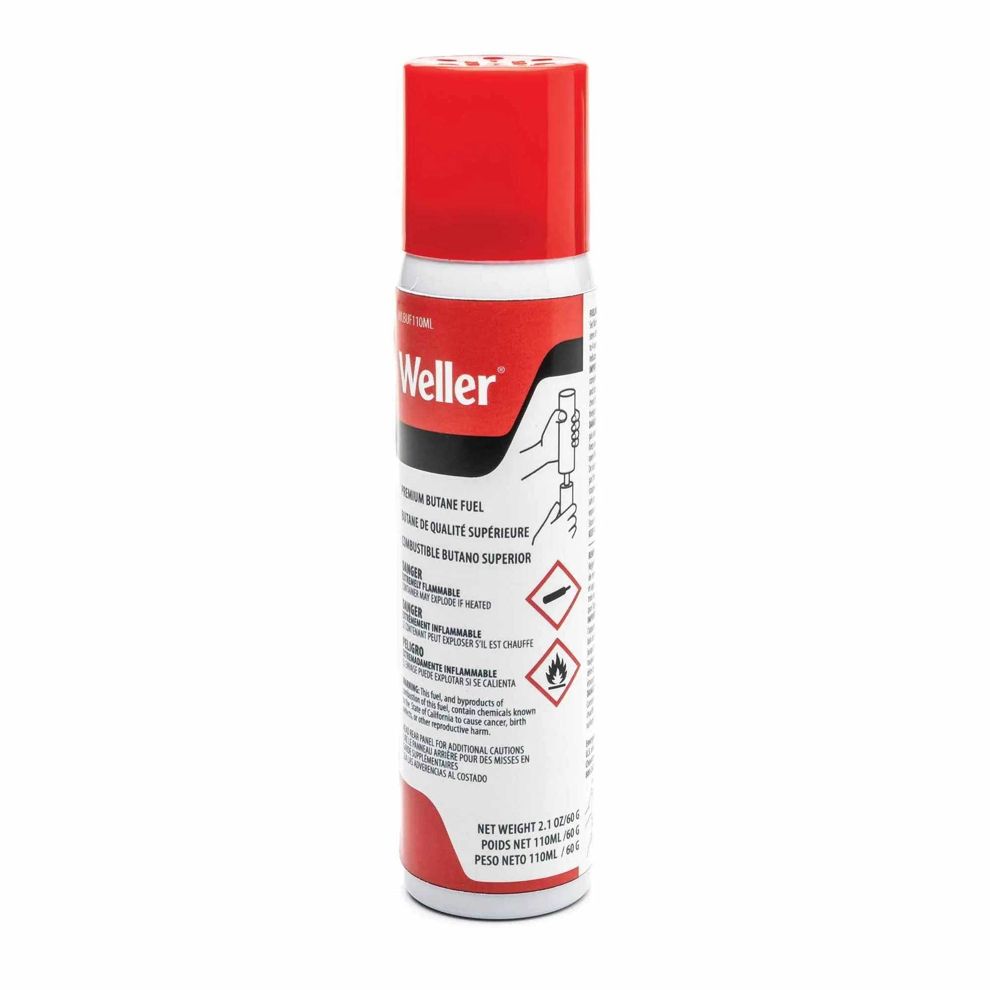 Weller Butane Fuel Refill, 110ML - WLBUF110ML