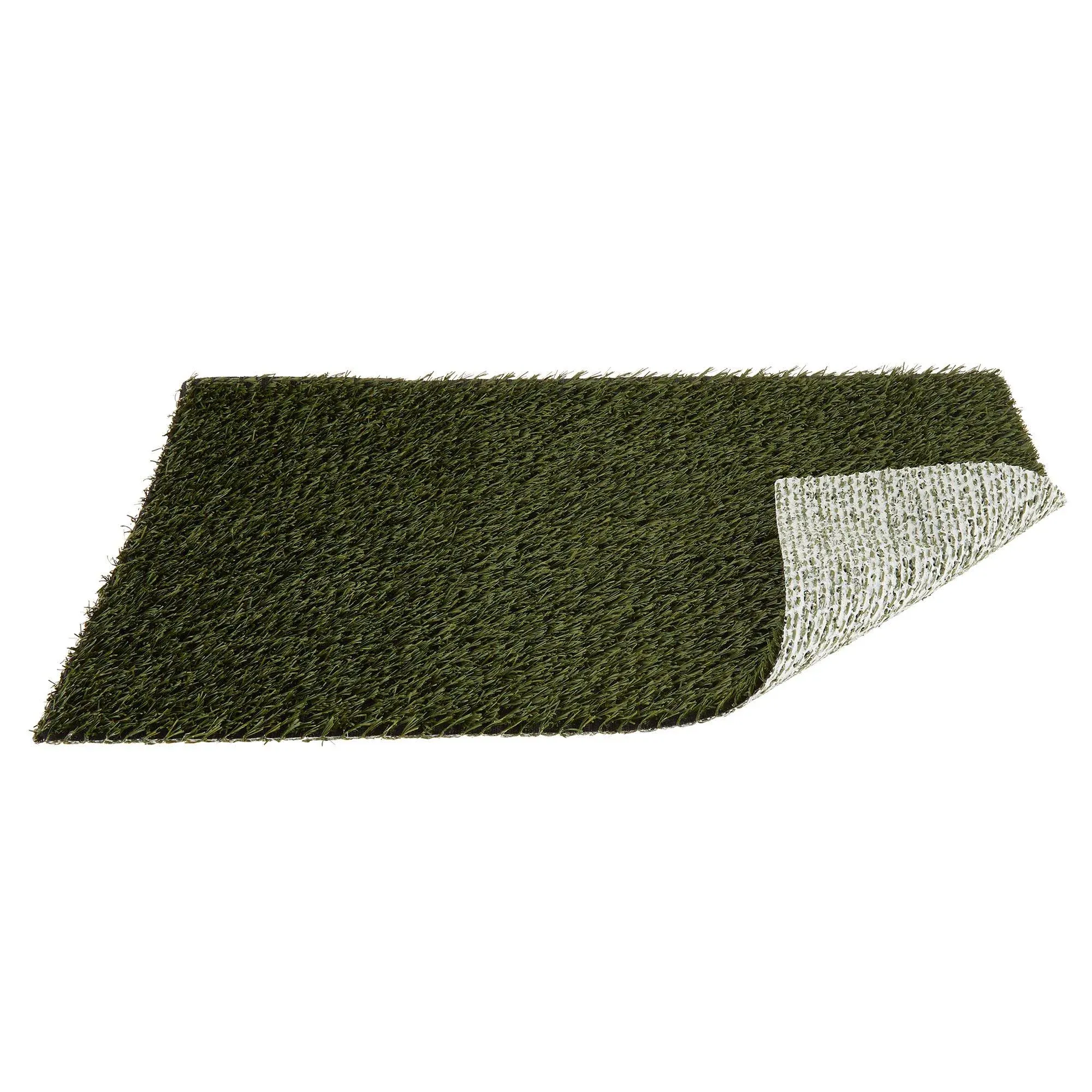 Artificial Turf for Dogs (16” x 24”) – Made in USA, Fake Grass Patch for Dogs Potty Urine, Rapid Flow Drainage Artificial Grass Replacement Turf, Indoor or Outdoor Use