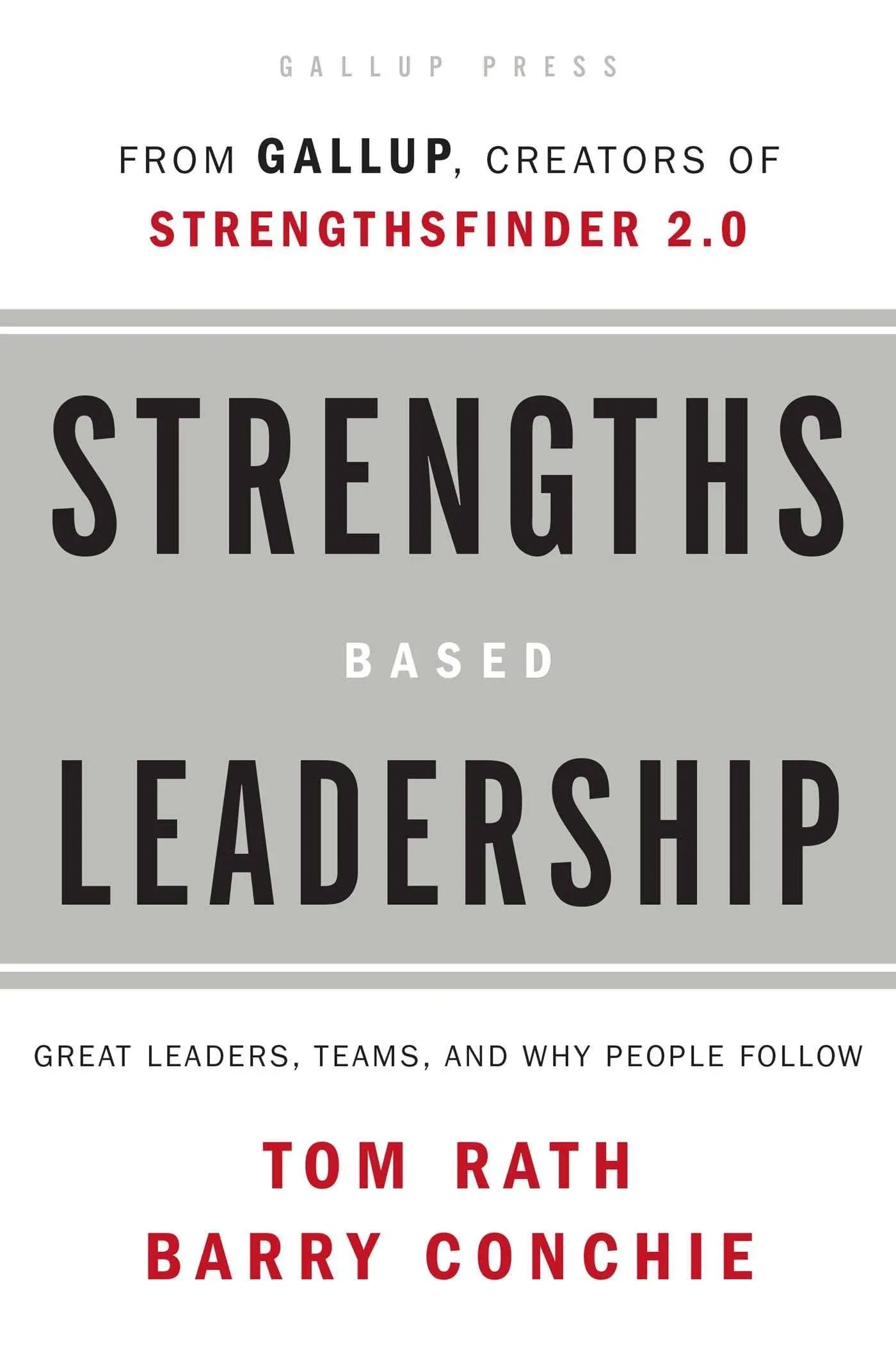 Strengths Based Leadership : Great Leaders Teams and Why People... by Rath Tom