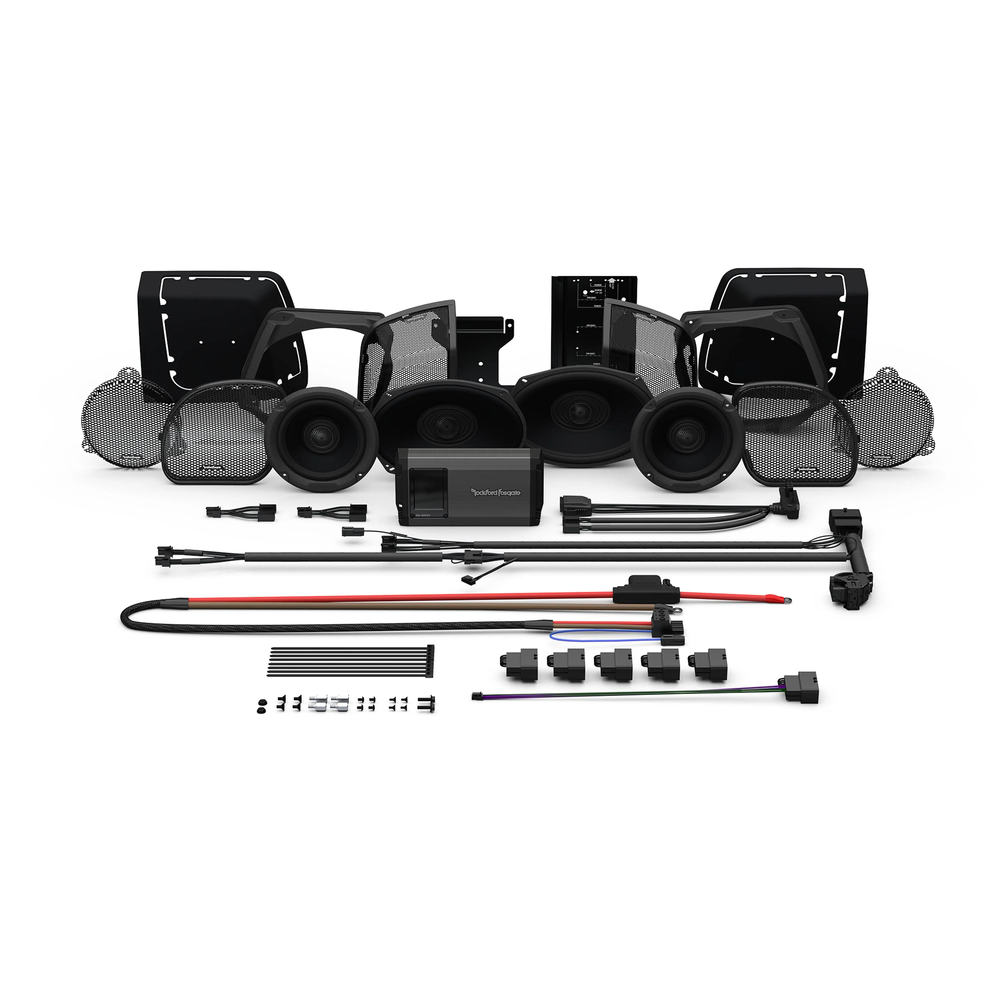 Rockford Fosgate HD14-STG3 2014+ Harley Road/Street Glide Stage-3 Kit