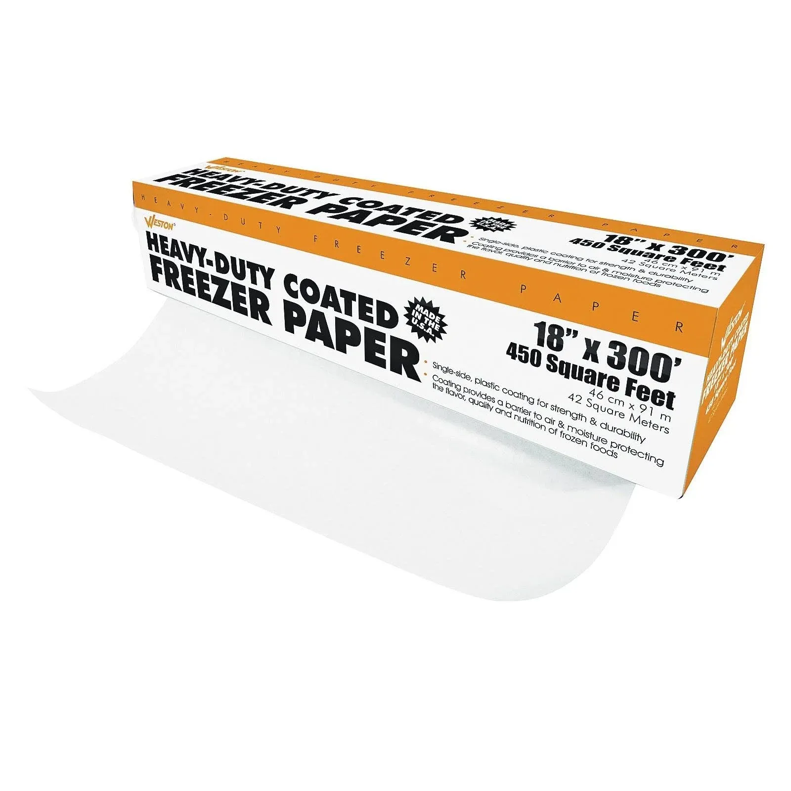 Heavy-Duty Coated Freezer Paper - 450 Sq. Ft.