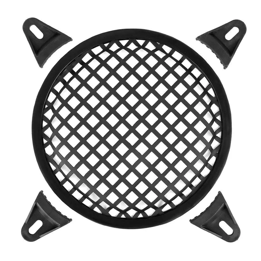 6.5 Inch Black Car Audio Speaker Cover Metal Mesh Subwoofer Grill Horn Guard