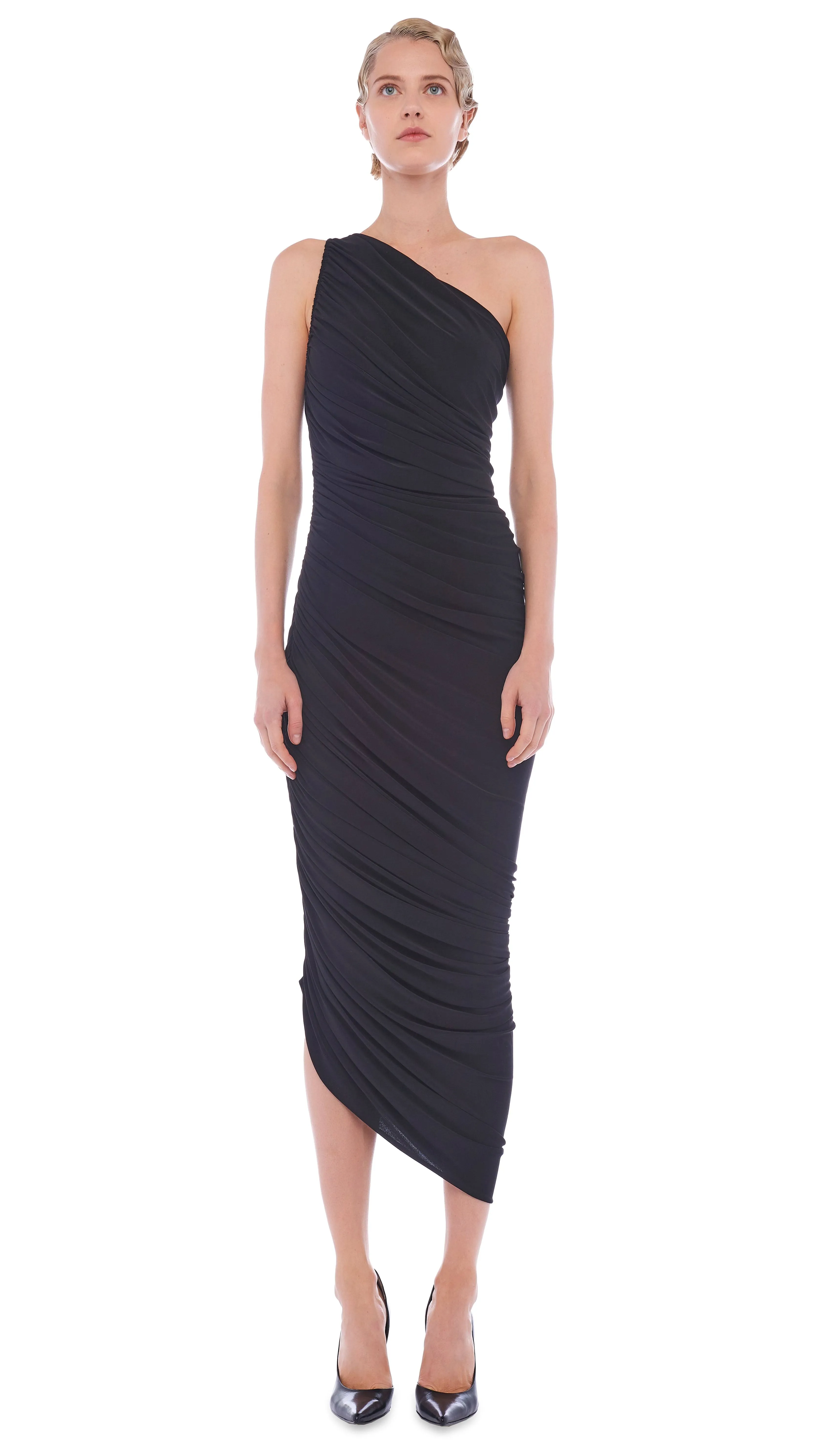 Norma Kamali Diana Gown - Black / Size S