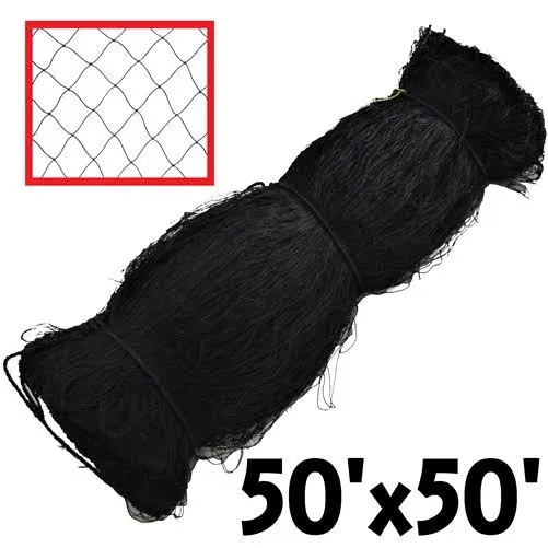 RITE FARM PRODUCTS 50x50 POULTRY BIRD AVIARY NETTING GAME PEN NET GARDEN CHICKEN