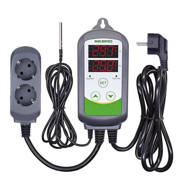 ITC-308S Aquarium Heating and Cooling Dual Stage Temperature Controller Freshwat