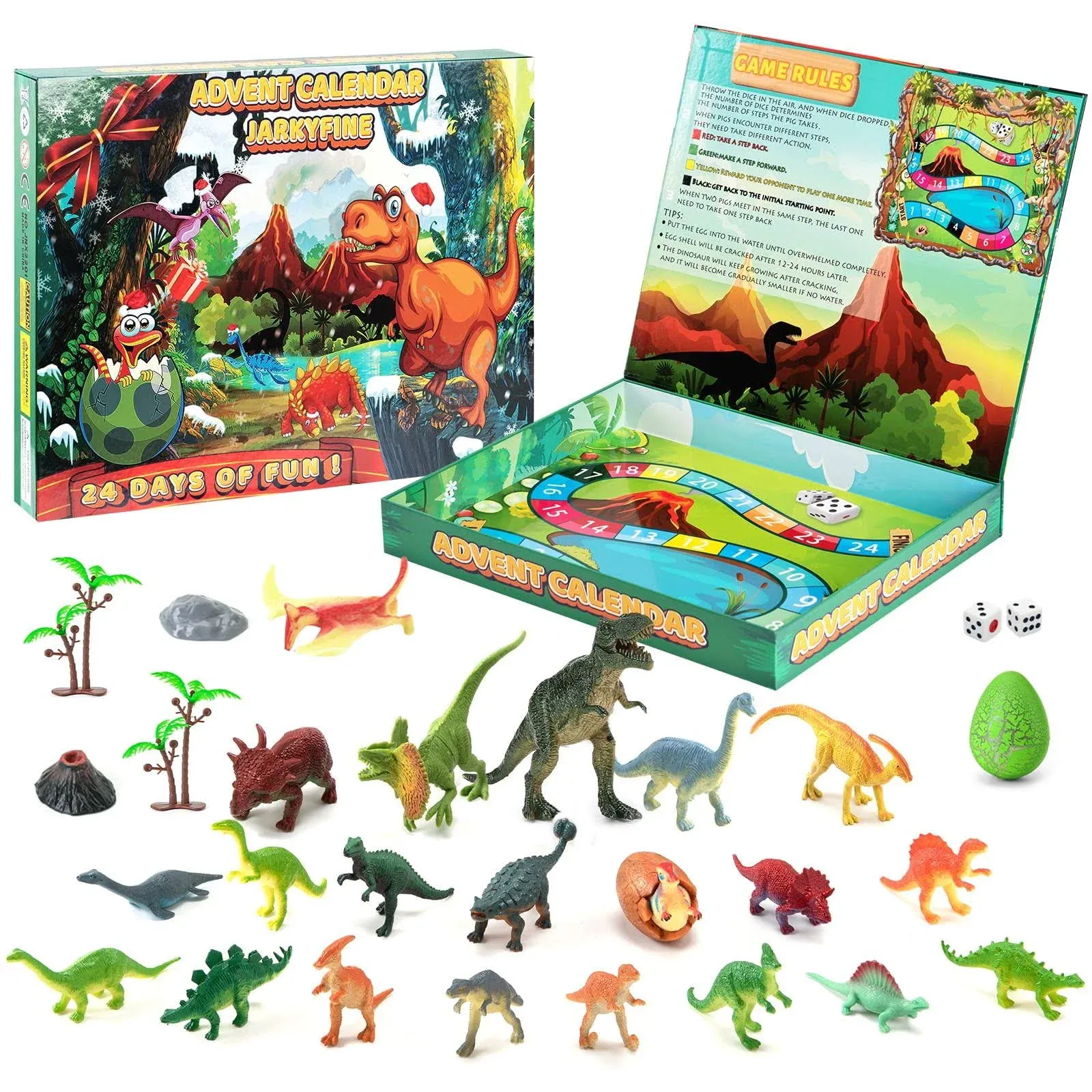 Dinosaur Toys for Kids 3-5 Dino Toys for 3 4 5 6 7 Year Old Dinosaur Toys wit...