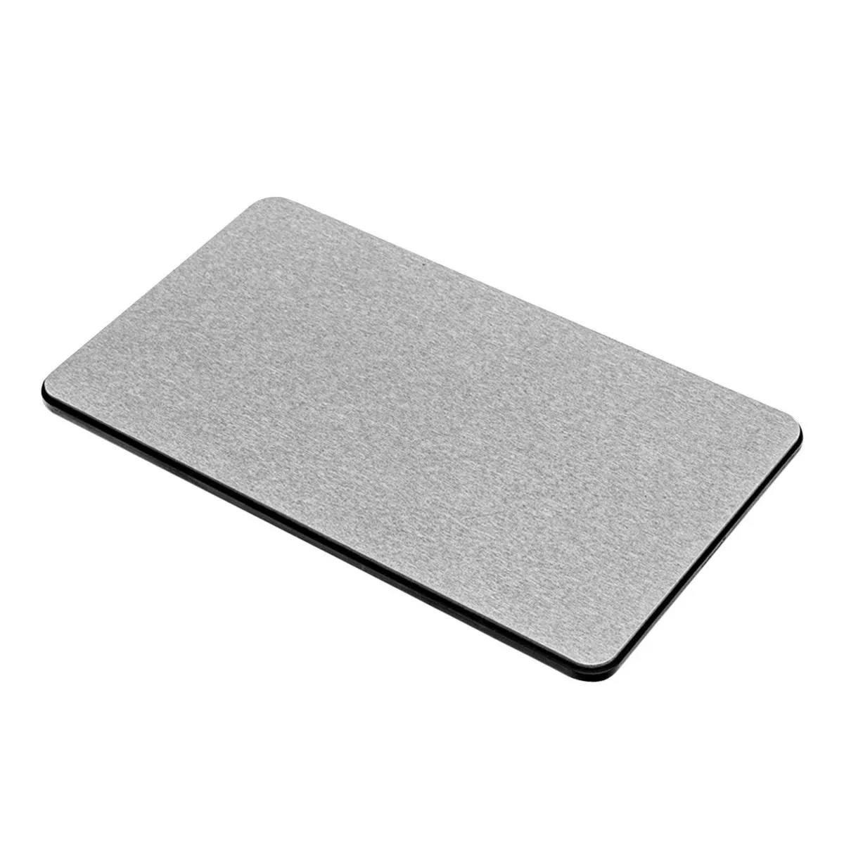 madesmart Dish Mat-Granite, Drying Stone Collection, Accelerates Moisture Evaporation, Natural & Mineral Materials, Non-Slip Base, Graymadesmart Dish Mat-Granite, Drying Stone Collection, Acc…