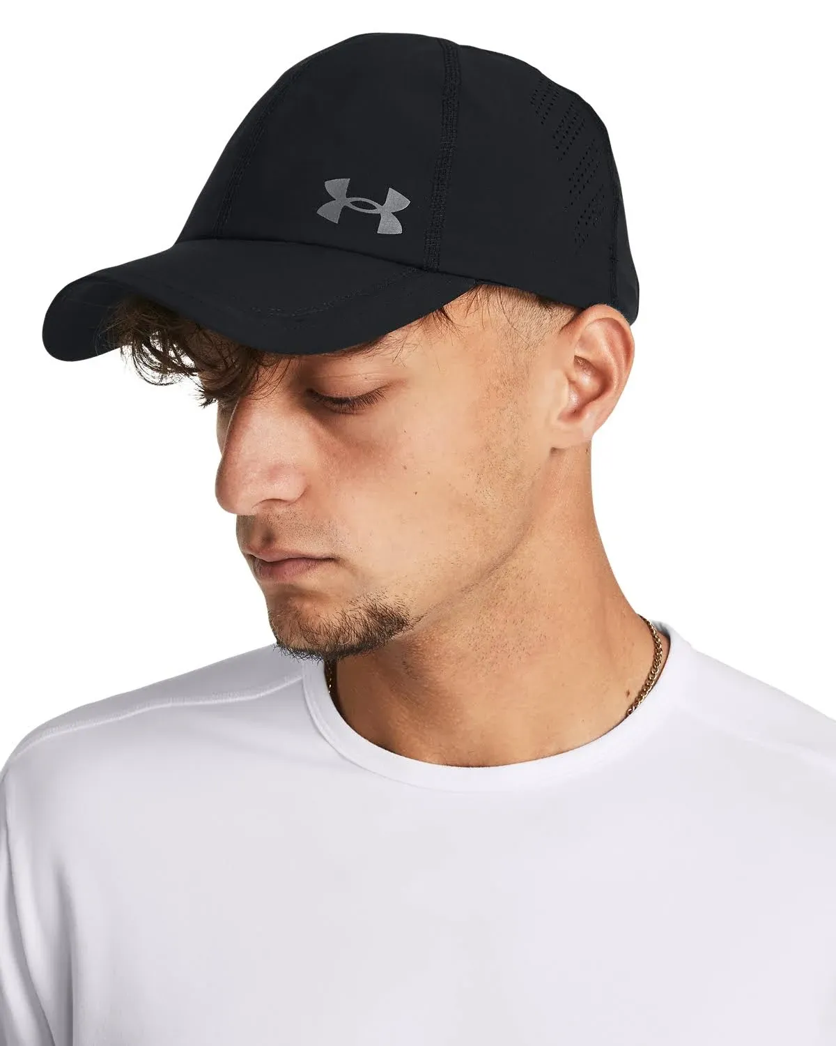 Under Armour Iso-Chill Launch Adjustable Cap - Black/Reflective