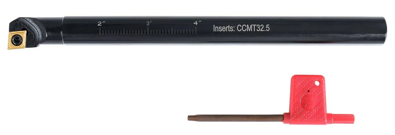 RH SCLCR Indexable Boring Bar Set 5/8 Inches with CCMT32.5 Inserts (P252-S405)