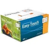 Easy Touch Insulin Syringe, 27G .5cc 1/2-Inch (12.7mm), 827555, Box of 100