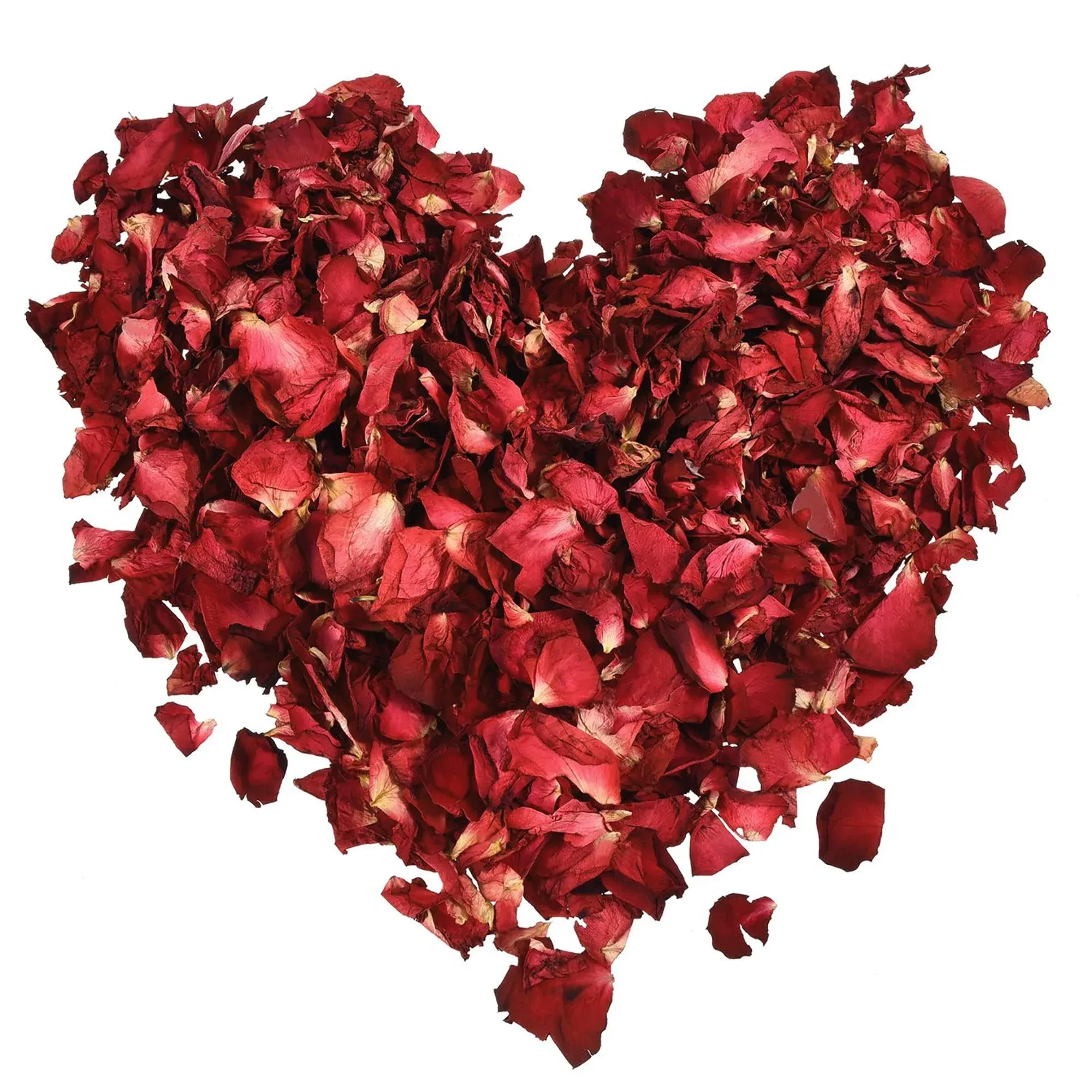 Dried Rose Petals Red - 100g Real Flower Petal for Bath, Foot Bath, Wedding Conf