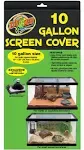 Lot Of 2 Zoo Med Screen Cover Black for 5 1/2 Gallon Terrariums SC-10