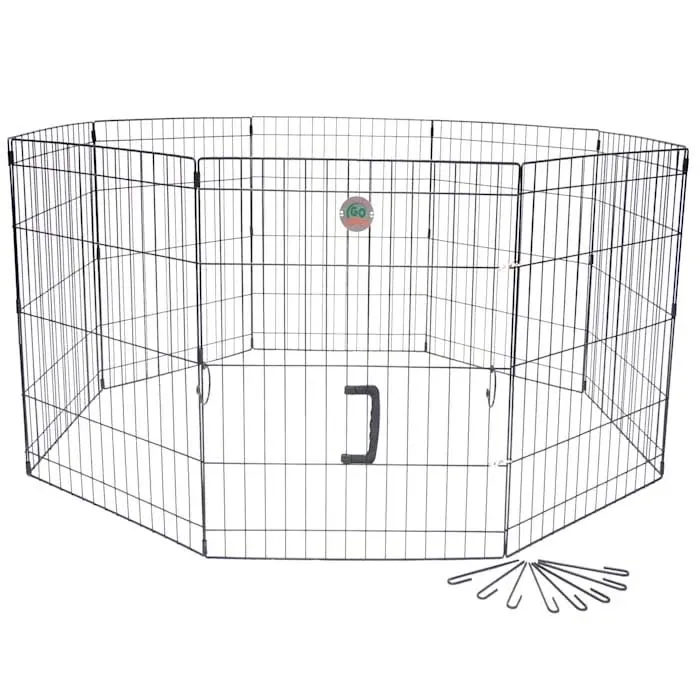 Go Pet Club Pet Exercise Play Pen