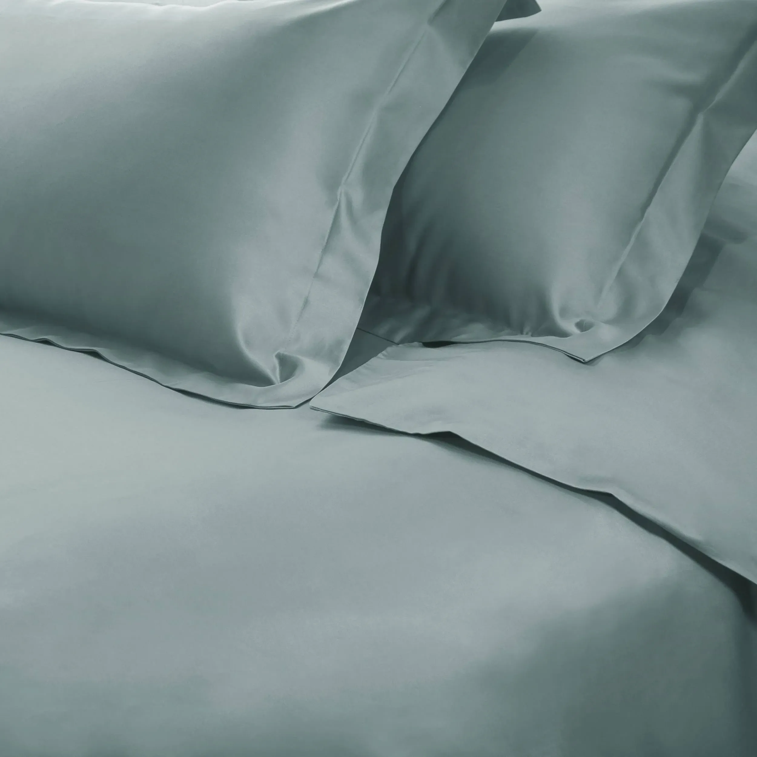 Superior 650 Thread Count Egyptian Cotton Solid Duvet Cover Set